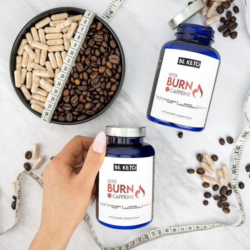 Quema Grasa Keto Burn con Cafeína – 180 cápsulas