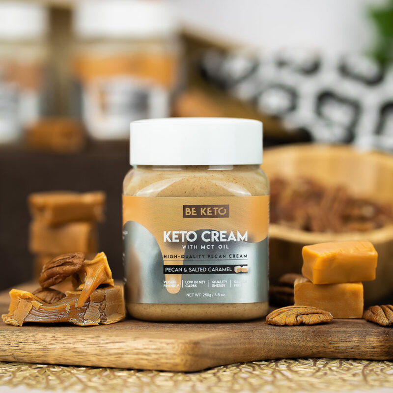 Crema Keto™ Pecana y Caramelo Salado 250g