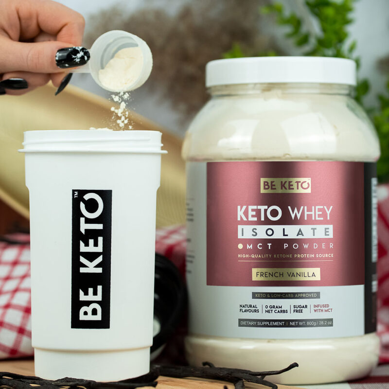 Proteína Keto con MCT – Vainilla Francesa 800g