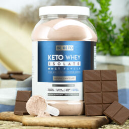 Proteína Keto con MCT – Chocolate Natural 800g