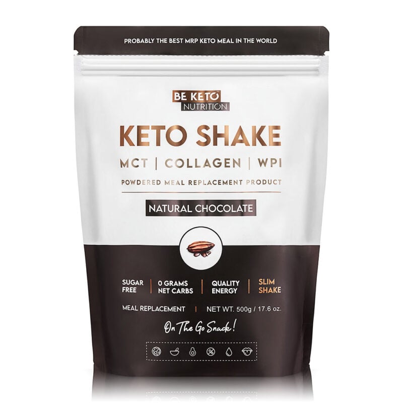 Diet keto shake natural chocolate-500g