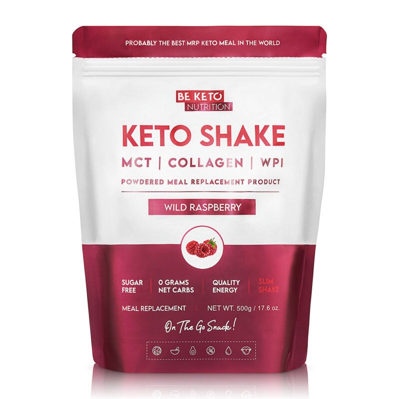 Diet keto shake wild raspberry 500g