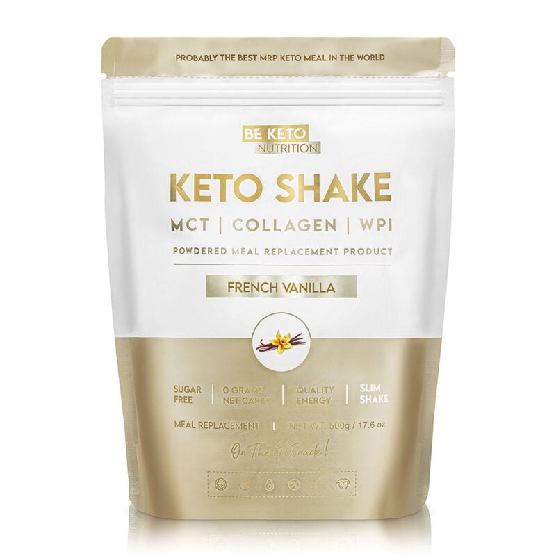 Diet keto shake french vanilla 500g