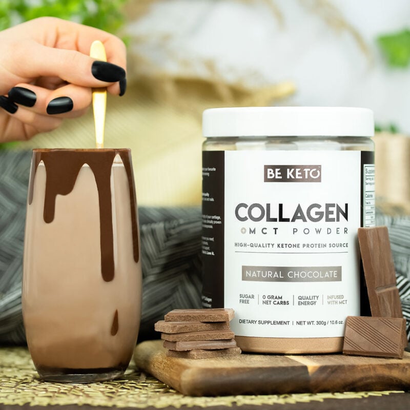 Colágeno keto con mct – chocolate natural 300g