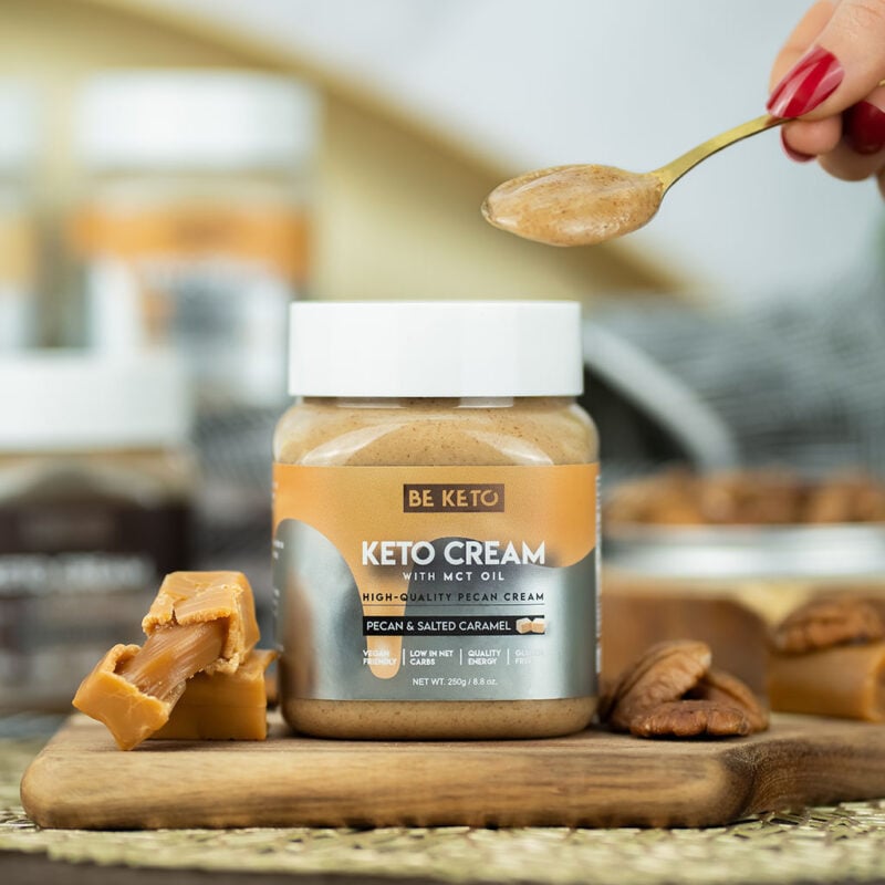 Crema keto™ pecana y caramelo salado 250g