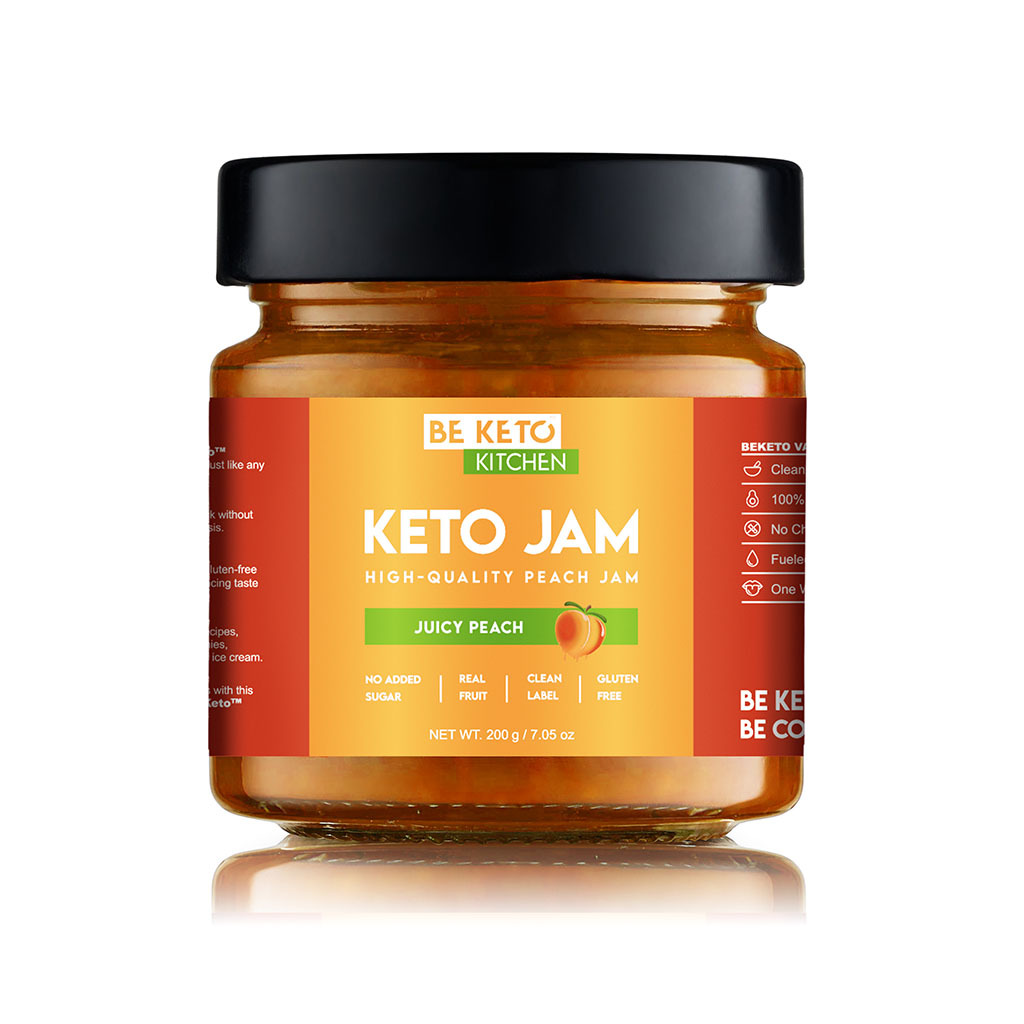 Mermelada Keto™ Melocotón Jugoso 200g