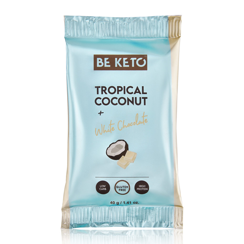 Barrita Keto – Coco y Chocolate Blanco 40g