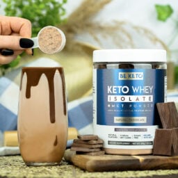 Proteína keto con mct – chocolate natural 300g