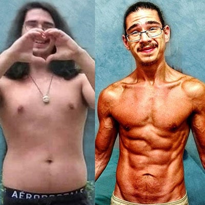 Keto transformation @goatfit nutrition