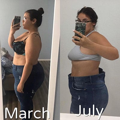 Keto transformation @lowcarblexie