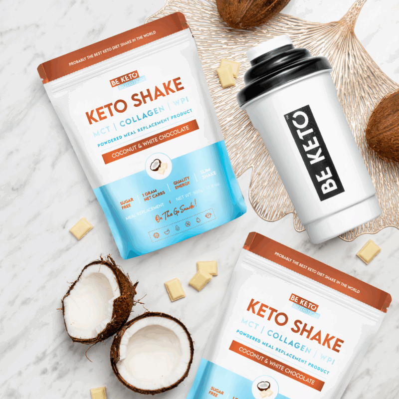 Batidos Keto Diet – Coco y Chocolate Blanco 500g