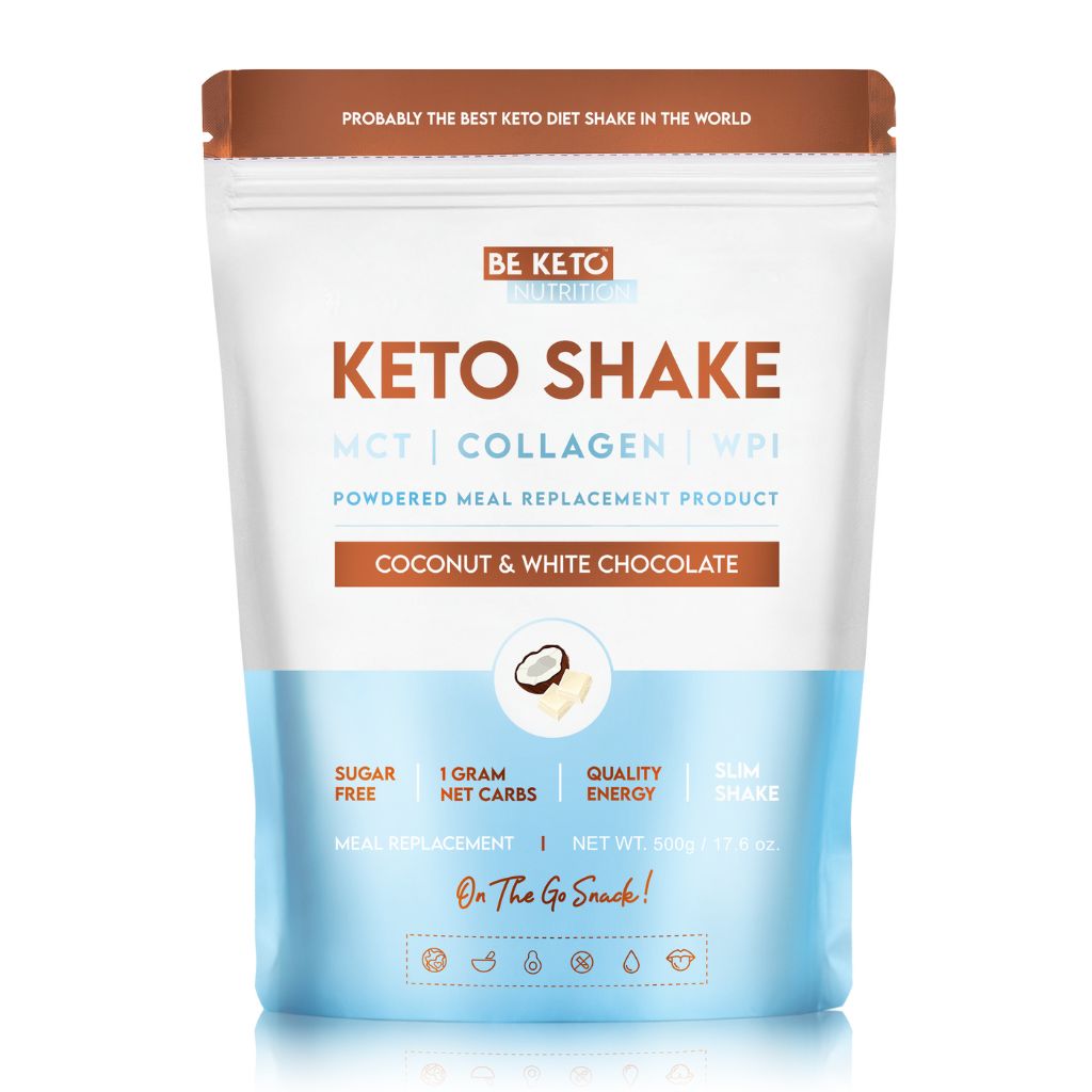 Batidos Keto Diet – Coco y Chocolate Blanco 500g