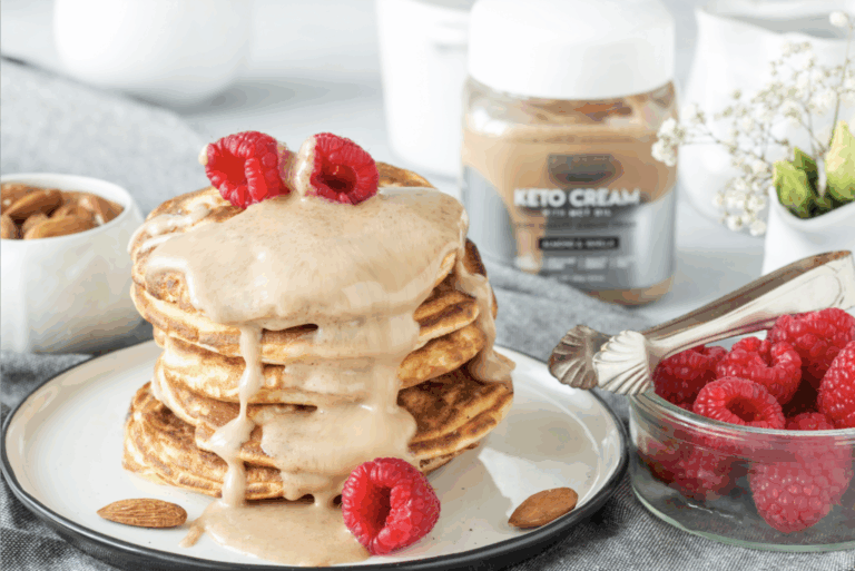 keto nalesniki na słodko