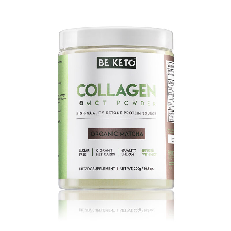 Colágeno Keto con MCT – Matcha 300g