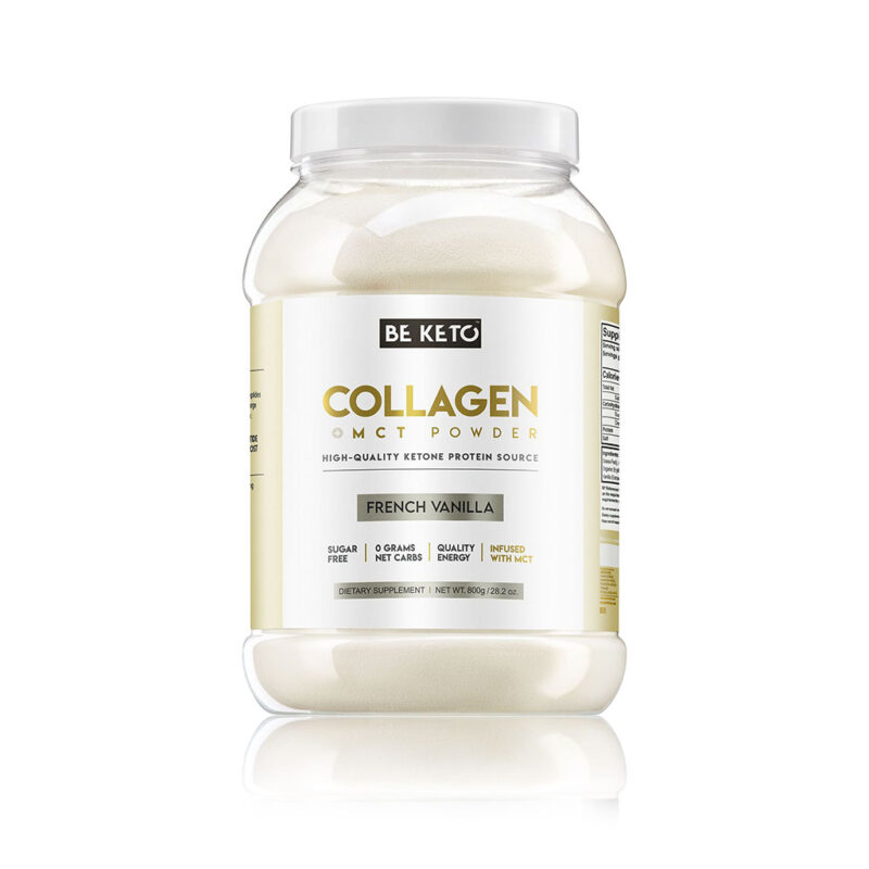 Colágeno Keto con MCT – Vainilla Francesa 800g