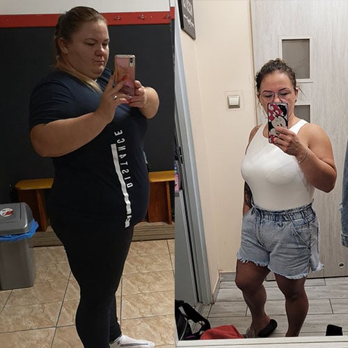 Keto dieta transformacja magdalena