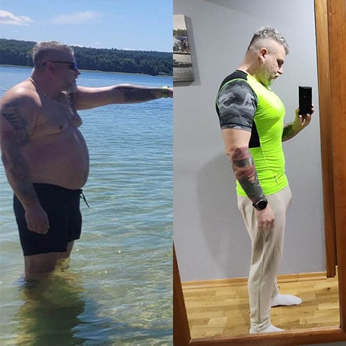 Keto dieta transformacja sebastian