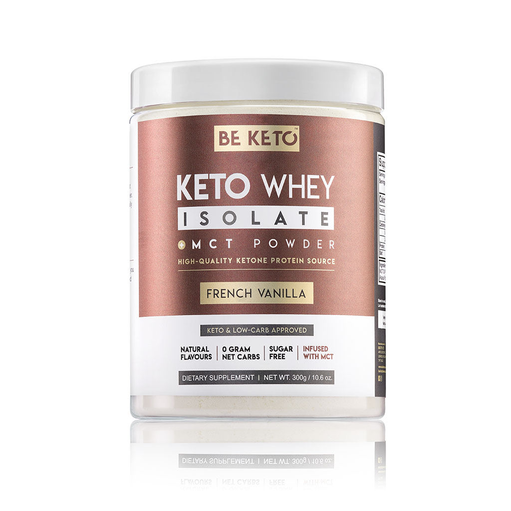 Proteína Keto con MCT – Vainilla Francesa 300g