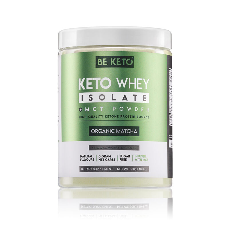 Proteína Keto con MCT – Matcha 300g