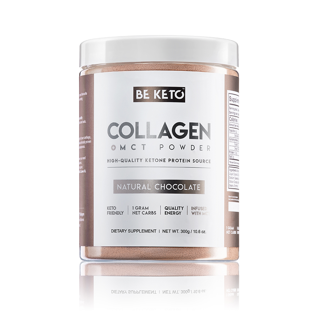 Colágeno Keto con MCT – Chocolate Natural 300g