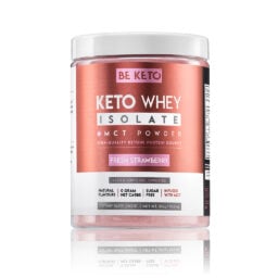 Proteina keto con mct fresa fresca 300g