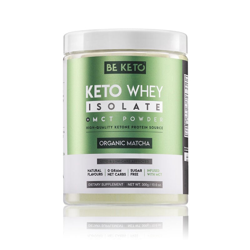 Proteína keto con mct – matcha 300g