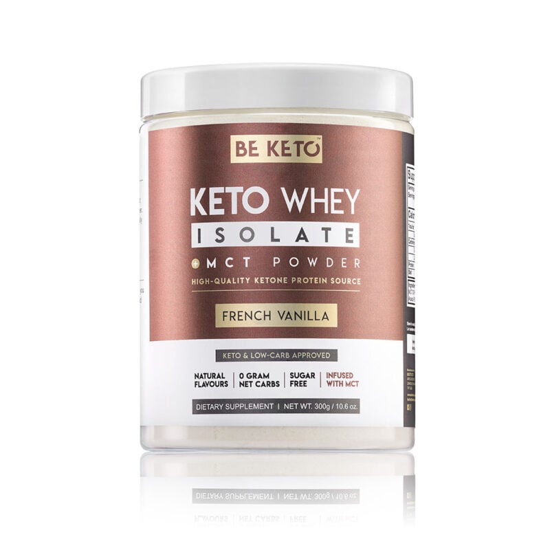 Proteína keto con mct – vainilla francesa 300g