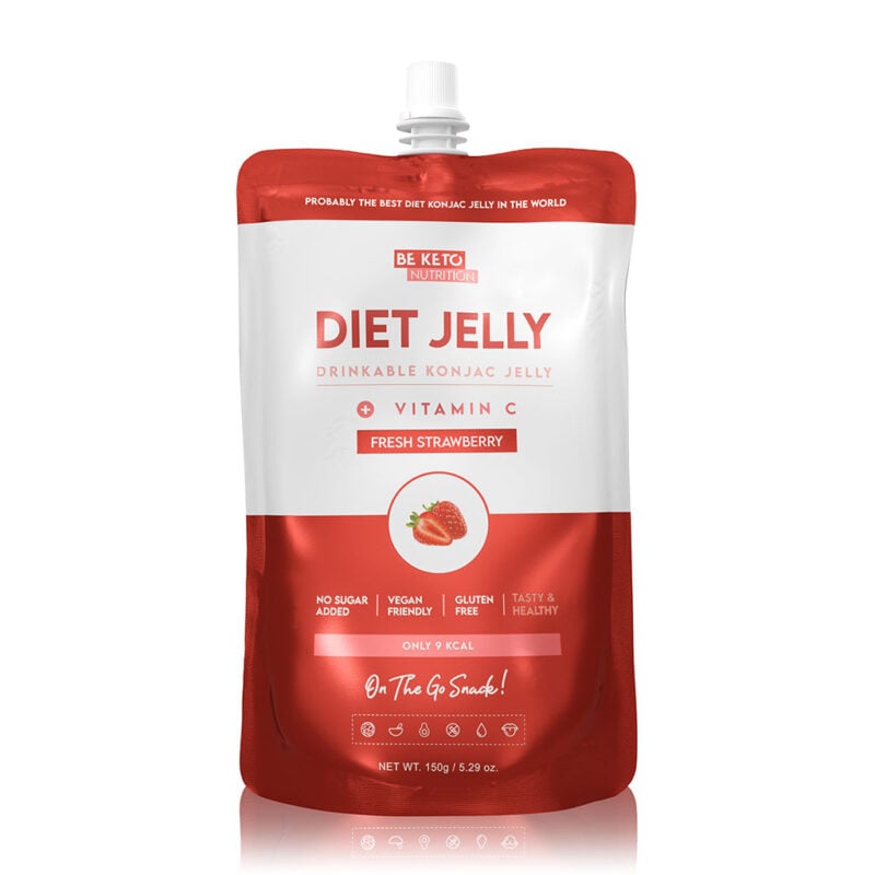Konjac jelly – fresa fresca 150g