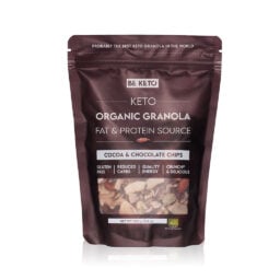 Granola keto bio – cacao y chocolate 250g