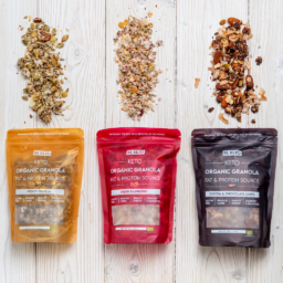 Granola keto bio – cacao y chocolate 250g