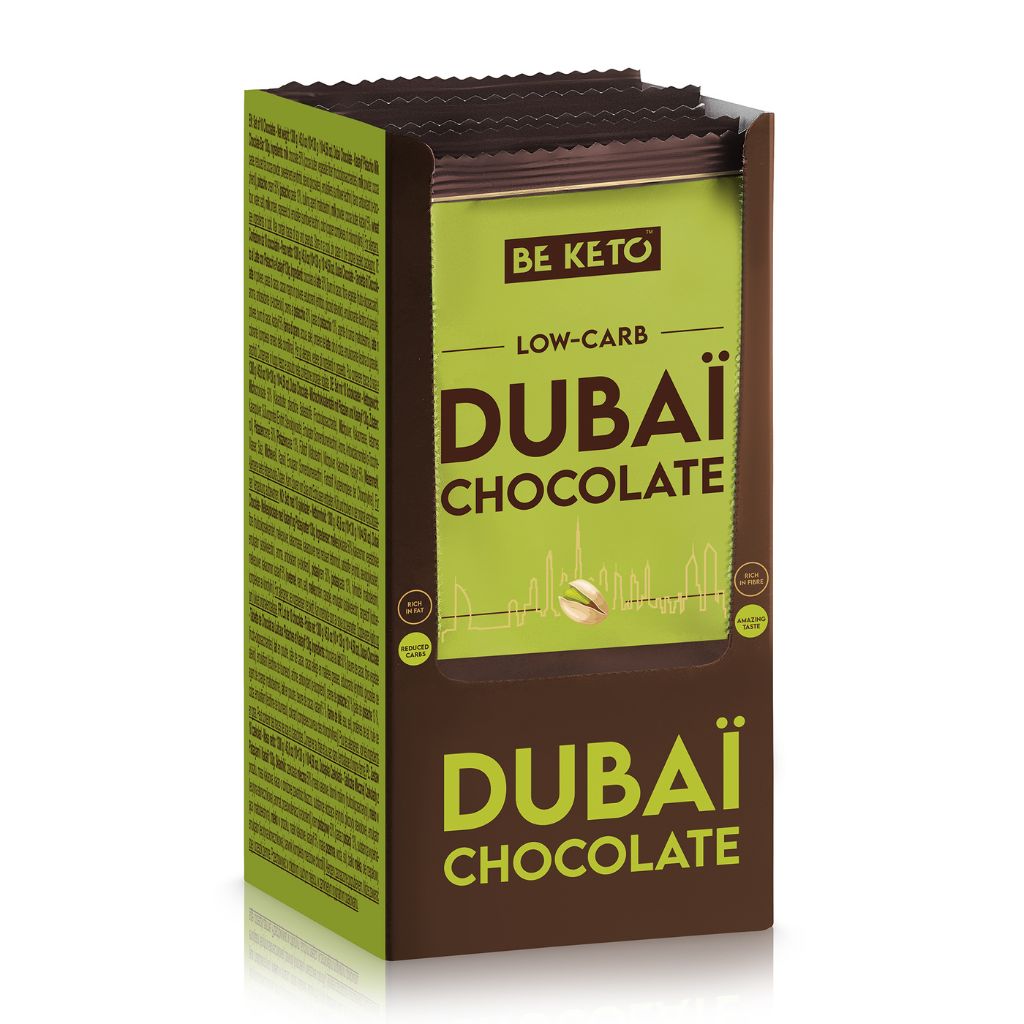 Set Chocolate Keto de Dubái 10uds
