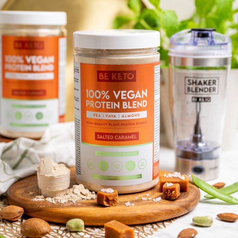 Proteína Vegana – Caramelo Salado 500g