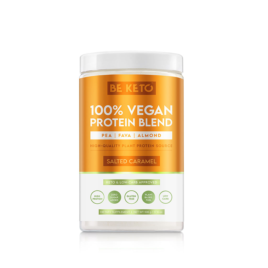 Proteína Vegana – Caramelo Salado 500g