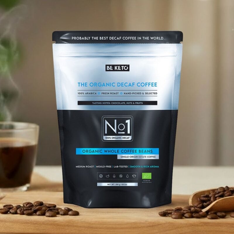Café en grano bio descafeinado 250g