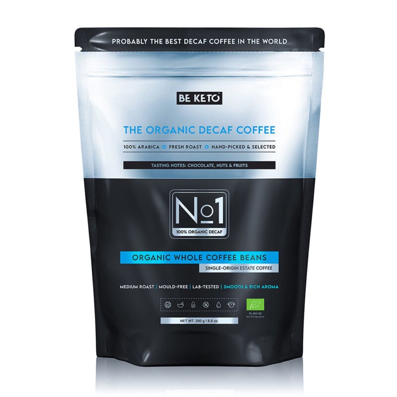 Café en grano bio descafeinado 250g