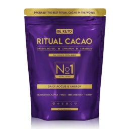Cacao ceremonial – ritual (aceite mct & fibra de acacia) – canela & cardamomo 250g
