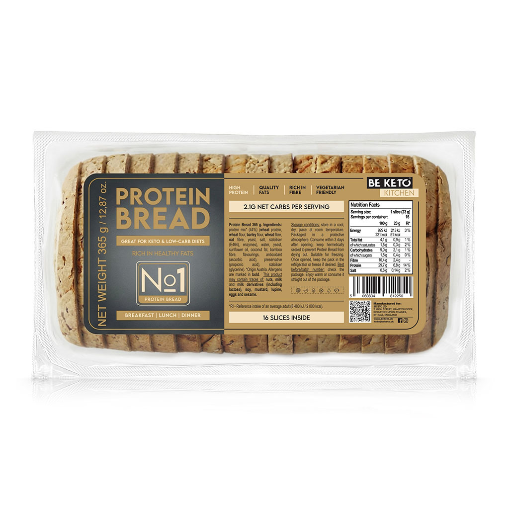 Pan Tostado Proteico Keto 365g