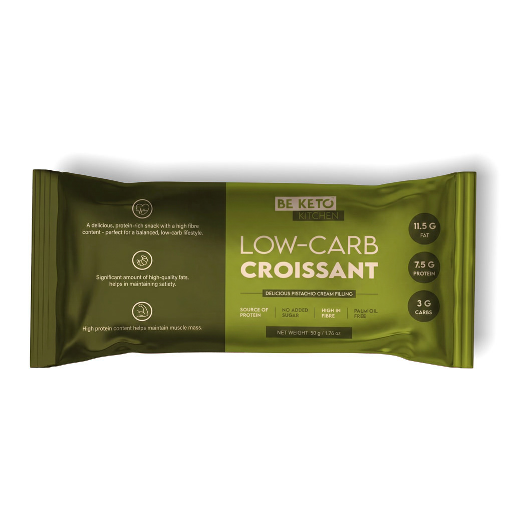 Croissant Bajo en Carbohidratos Pistacho Delicioso 50g
