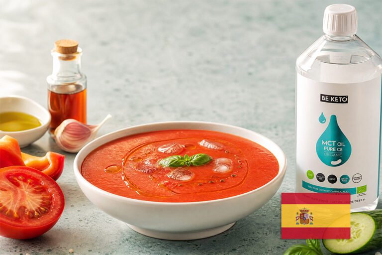 Keto gazpacho mct