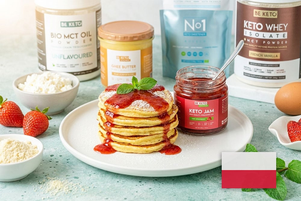 Keto racuchy z dzemem
