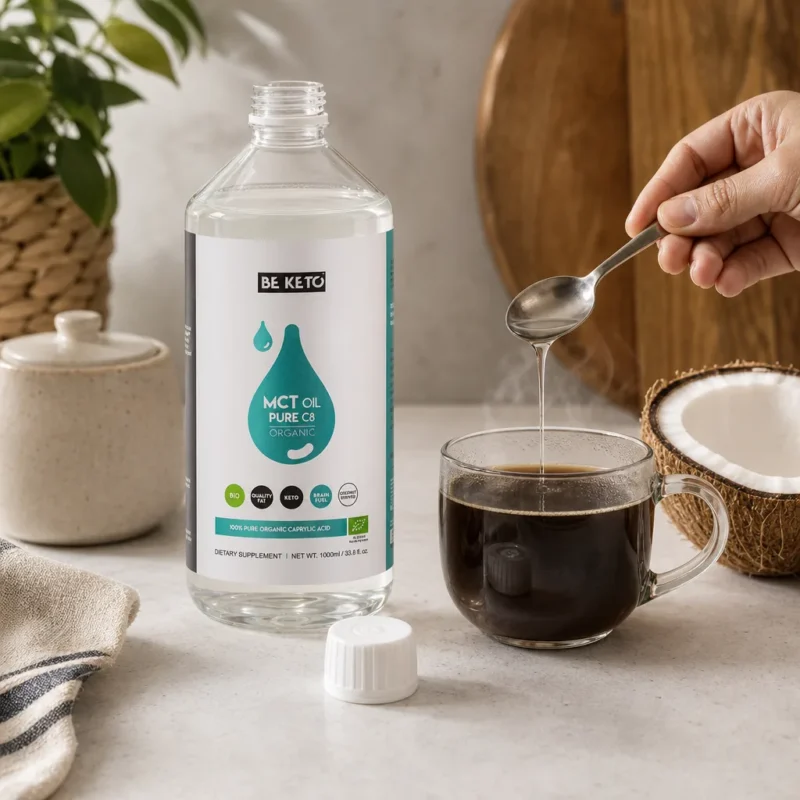 Aceite mct bio 100% c8 puro 1000ml