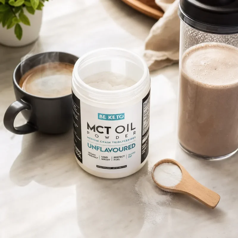 Aceite mct bio en polvo – sin sabor 300g