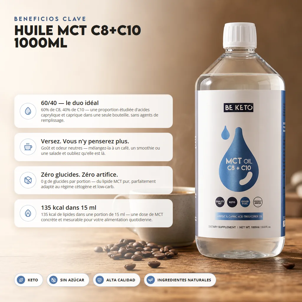 Aceite MCT C8+C10 1000ml