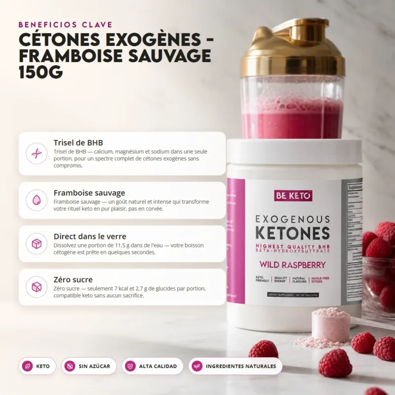 Cetonas exógenas – frambuesa silvestre 150g