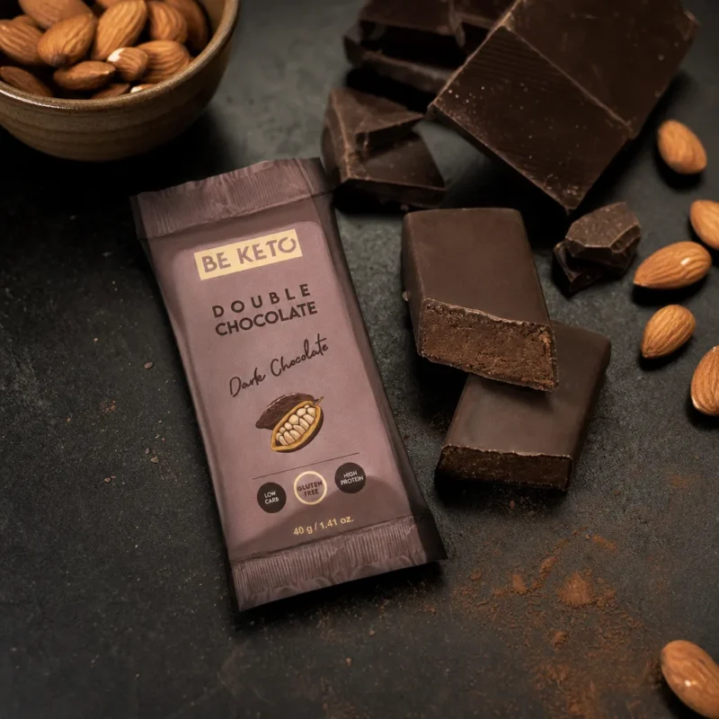 Barrita keto – doble chocolate 40g