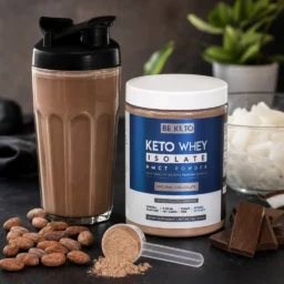 Proteína Keto con MCT – Chocolate Natural 300g – Lifestyle 1 Proteína keto con mct – chocolate natural 300g
