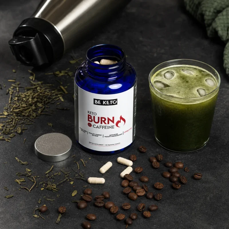 Quema grasa keto burn con cafeína – 180 cápsulas