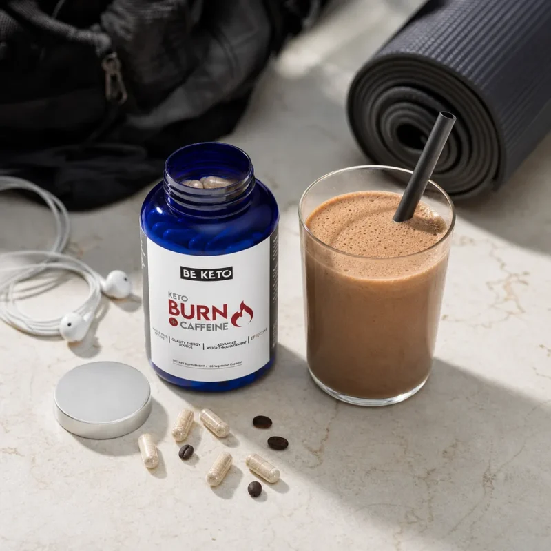 Quema grasa keto burn con cafeína – 180 cápsulas