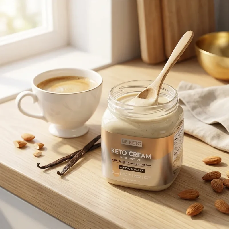 Crema keto™ almendra y vainilla 250g