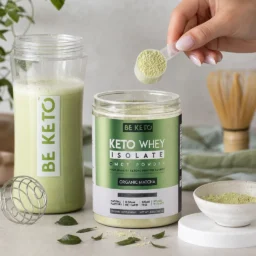 Proteína keto con mct – matcha 300g